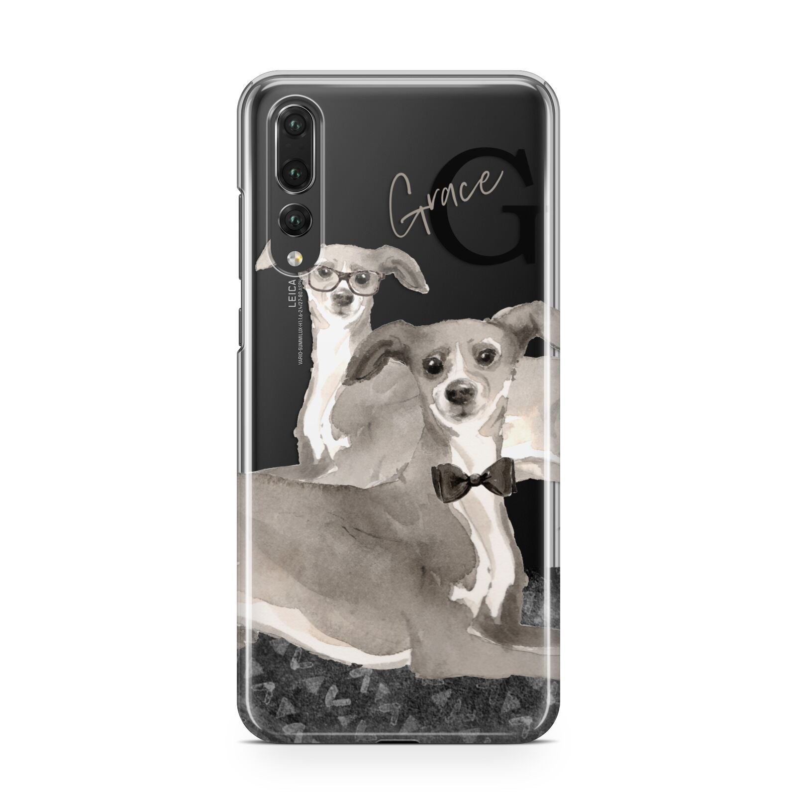 Personalised Italian Greyhound Huawei P20 Pro Phone Case