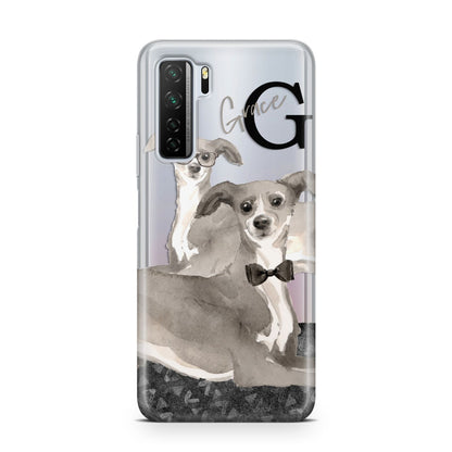 Personalised Italian Greyhound Huawei P40 Lite 5G Phone Case