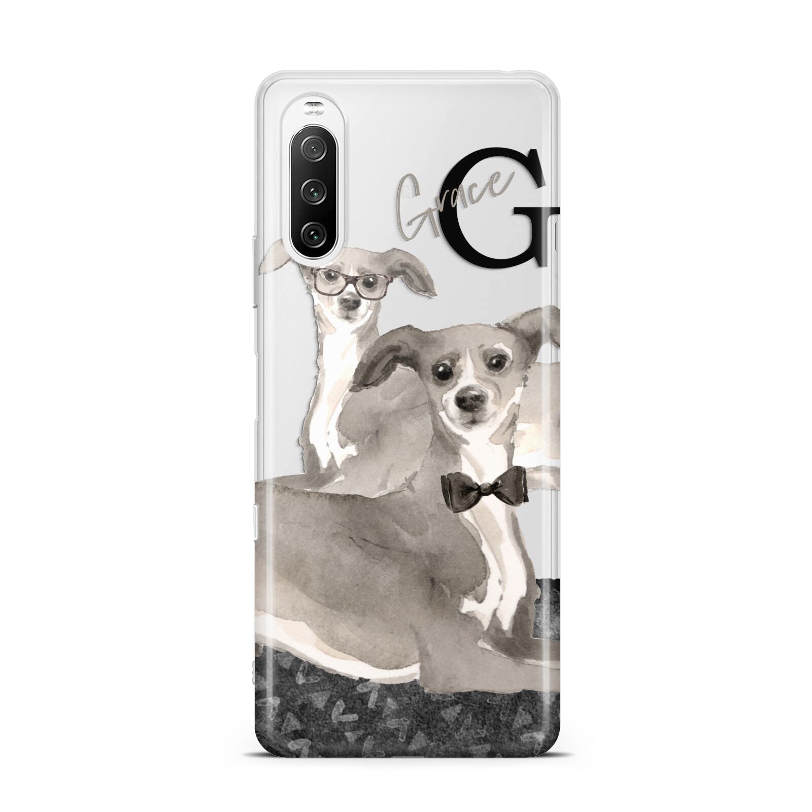 Personalised Italian Greyhound Sony Xperia 10 III Case