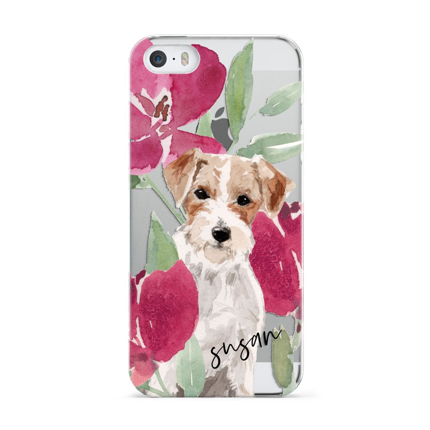 Personalised Jack Russel Apple iPhone 5 Case