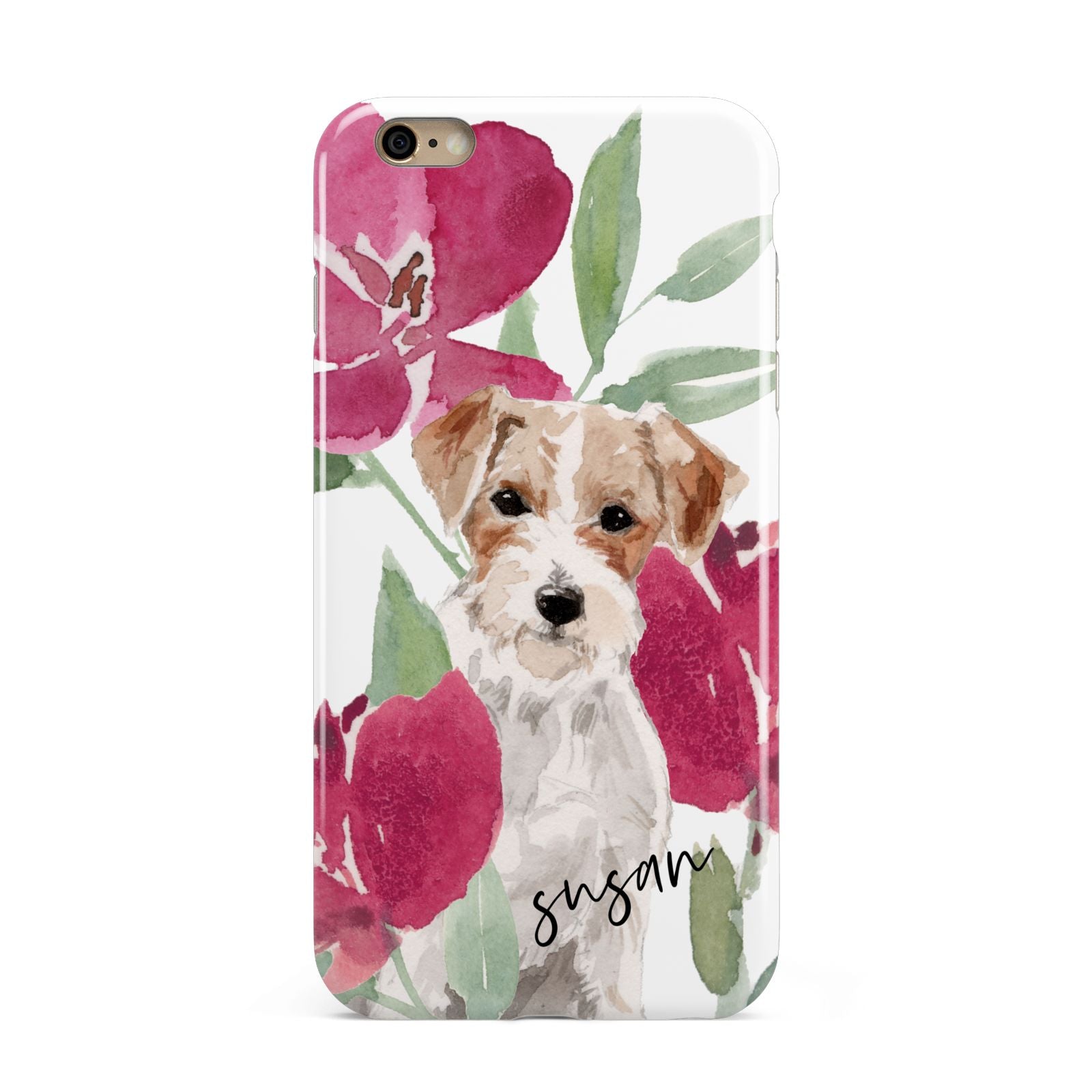 Personalised Jack Russel Apple iPhone 6 Plus 3D Tough Case