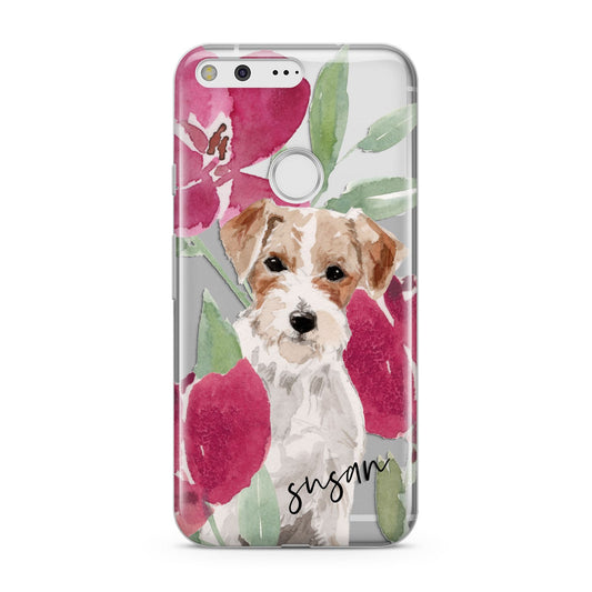 Personalised Jack Russel Google Pixel Case