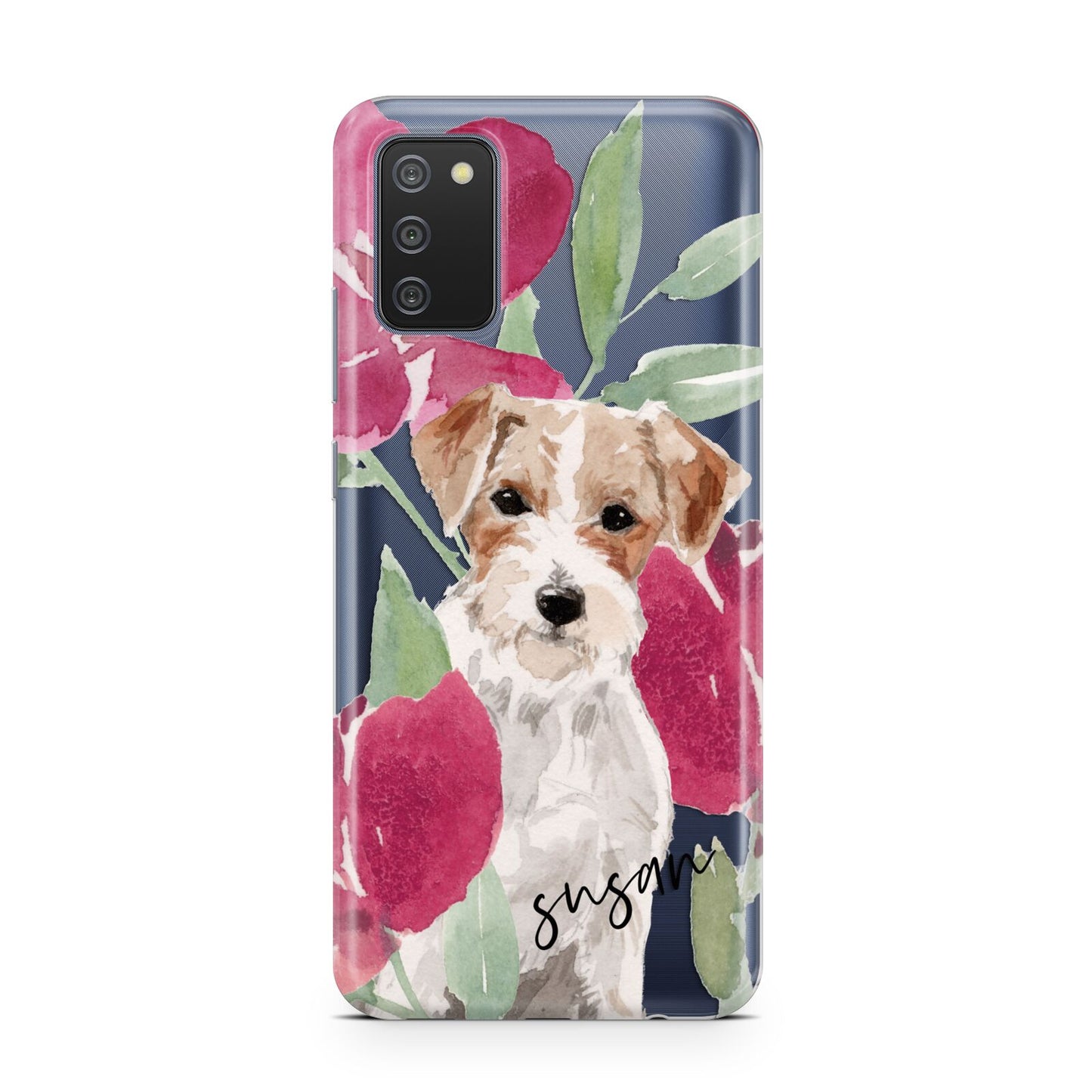 Personalised Jack Russel Samsung A02s Case