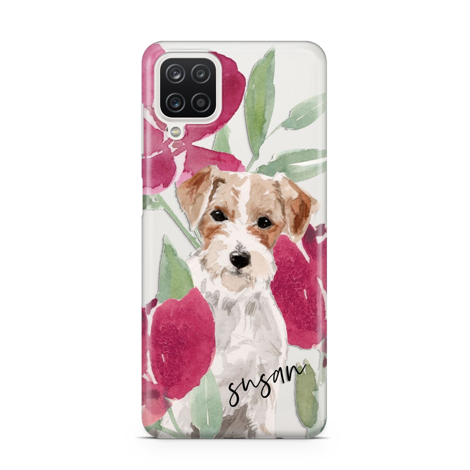 Personalised Jack Russel Samsung A12 Case