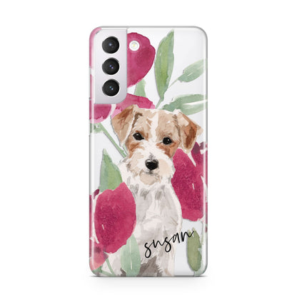 Personalised Jack Russel Samsung S21 Case