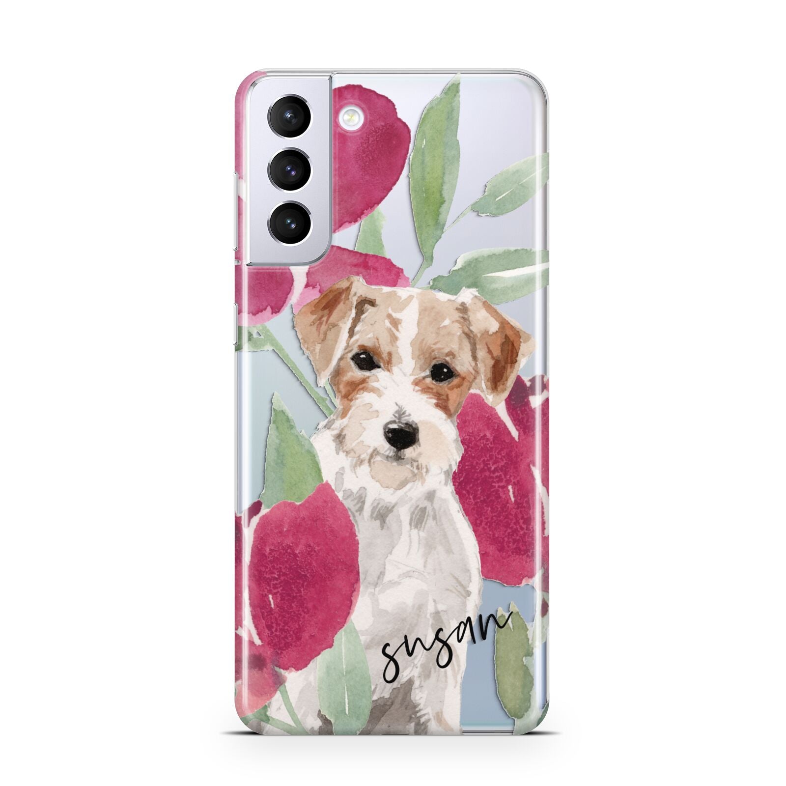 Personalised Jack Russel Samsung S21 Plus Case