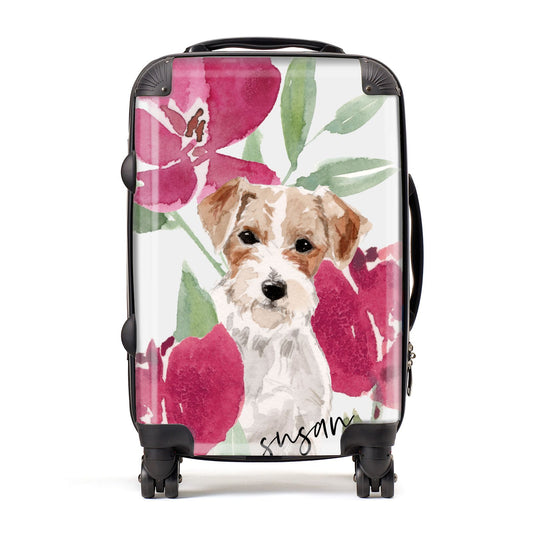 Personalised Jack Russel Suitcase