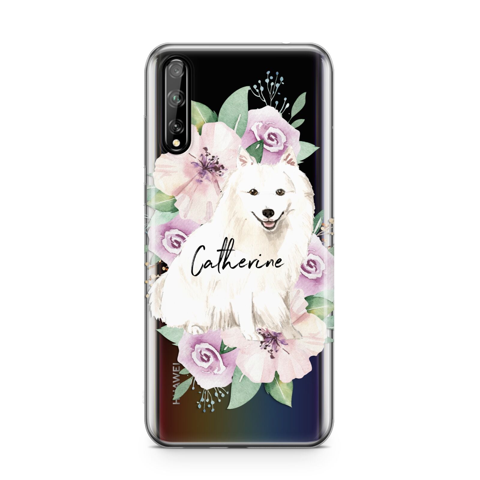 Personalised Japanese Spitz Huawei Enjoy 10s Phone Case