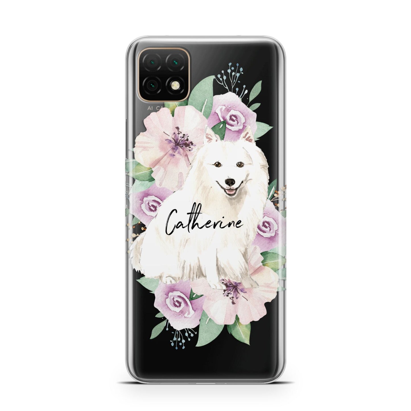 Personalised Japanese Spitz Huawei Enjoy 20 Phone Case