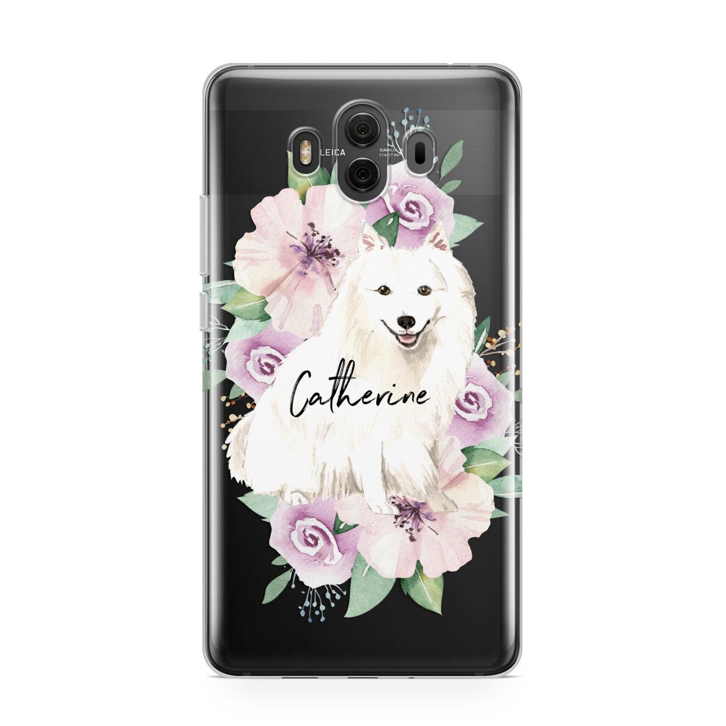 Personalised Japanese Spitz Huawei Mate 10 Protective Phone Case