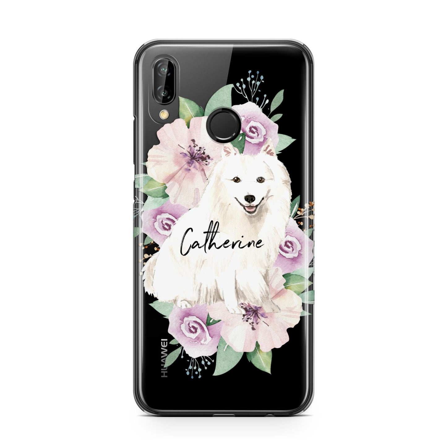 Personalised Japanese Spitz Huawei P20 Lite Phone Case