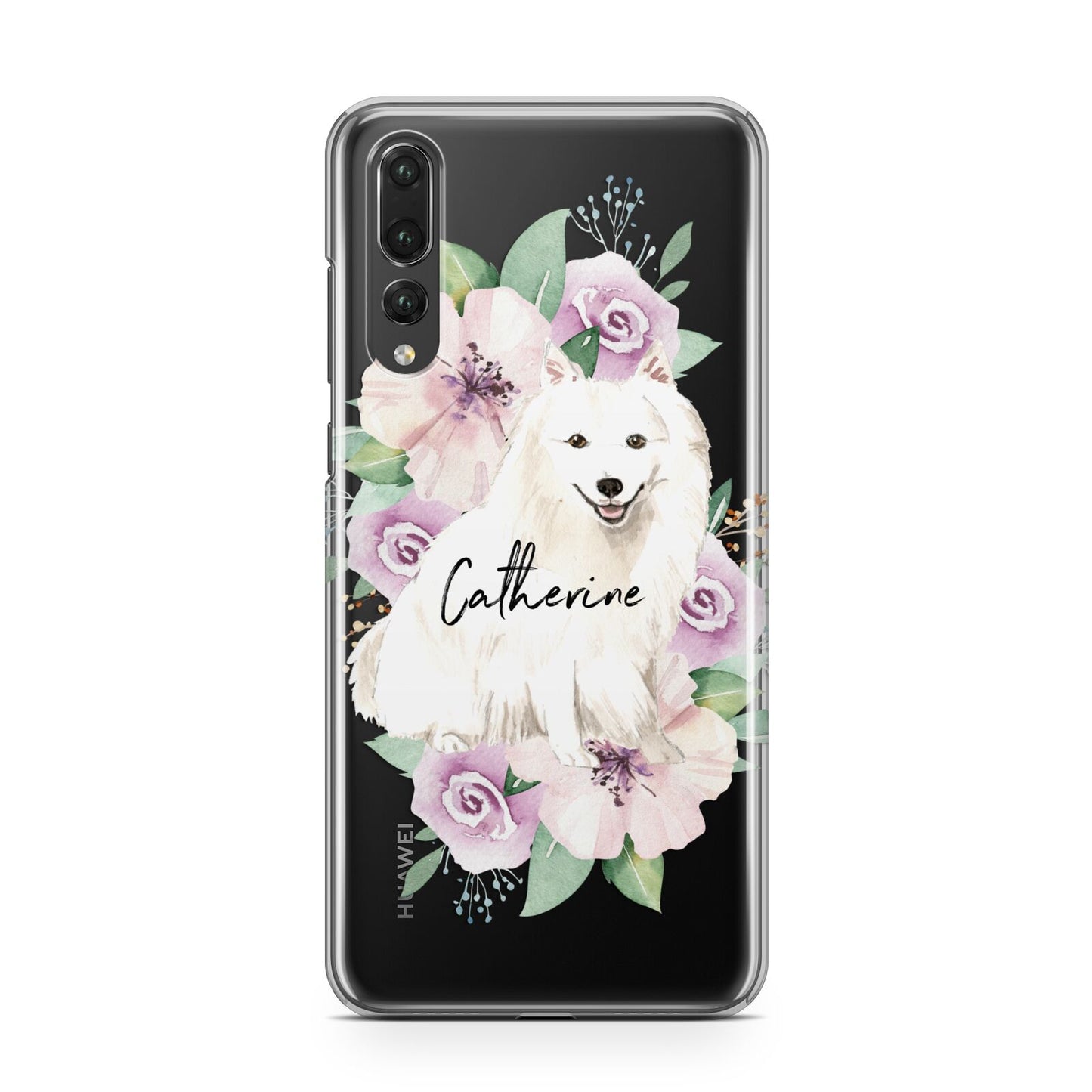 Personalised Japanese Spitz Huawei P20 Pro Phone Case