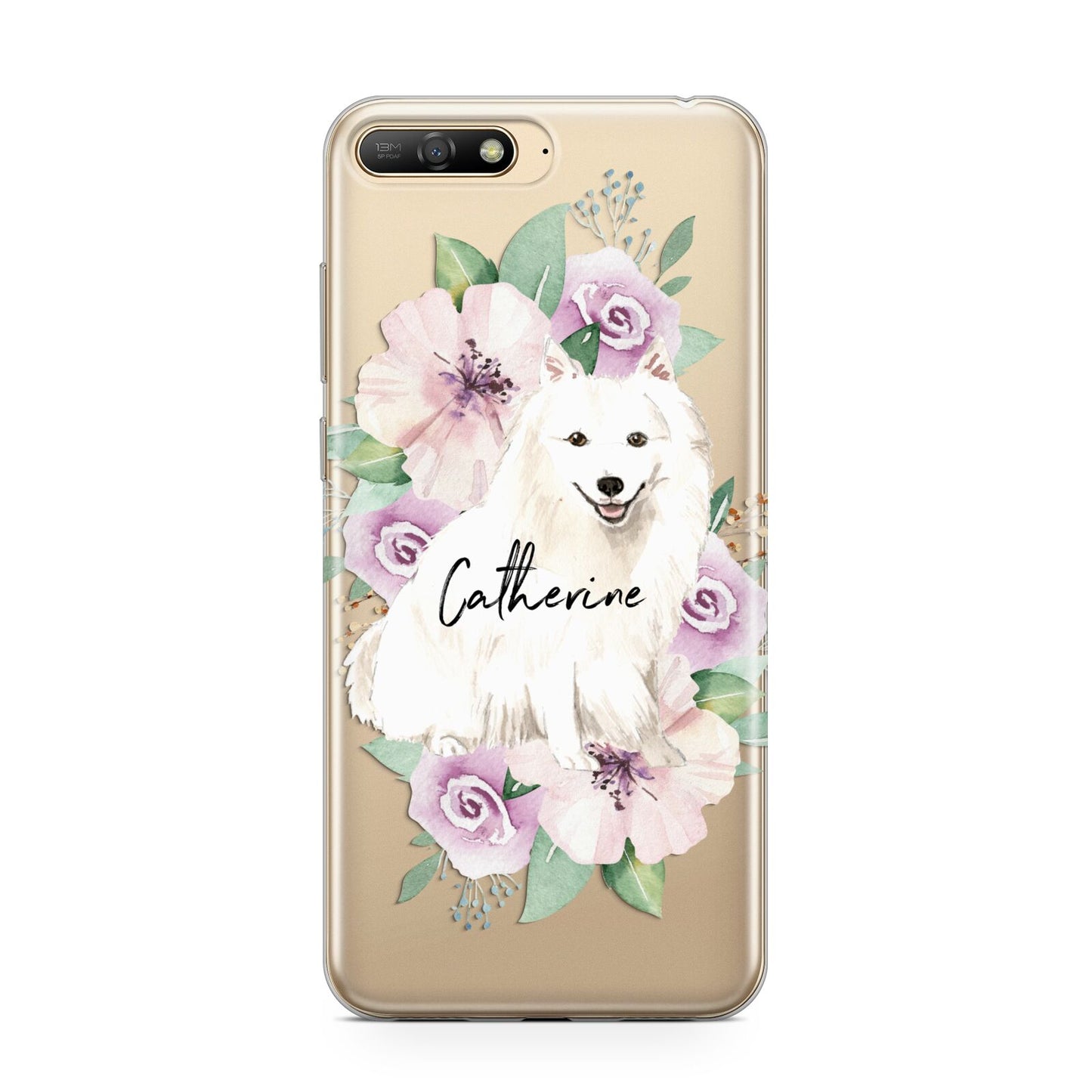 Personalised Japanese Spitz Huawei Y6 2018