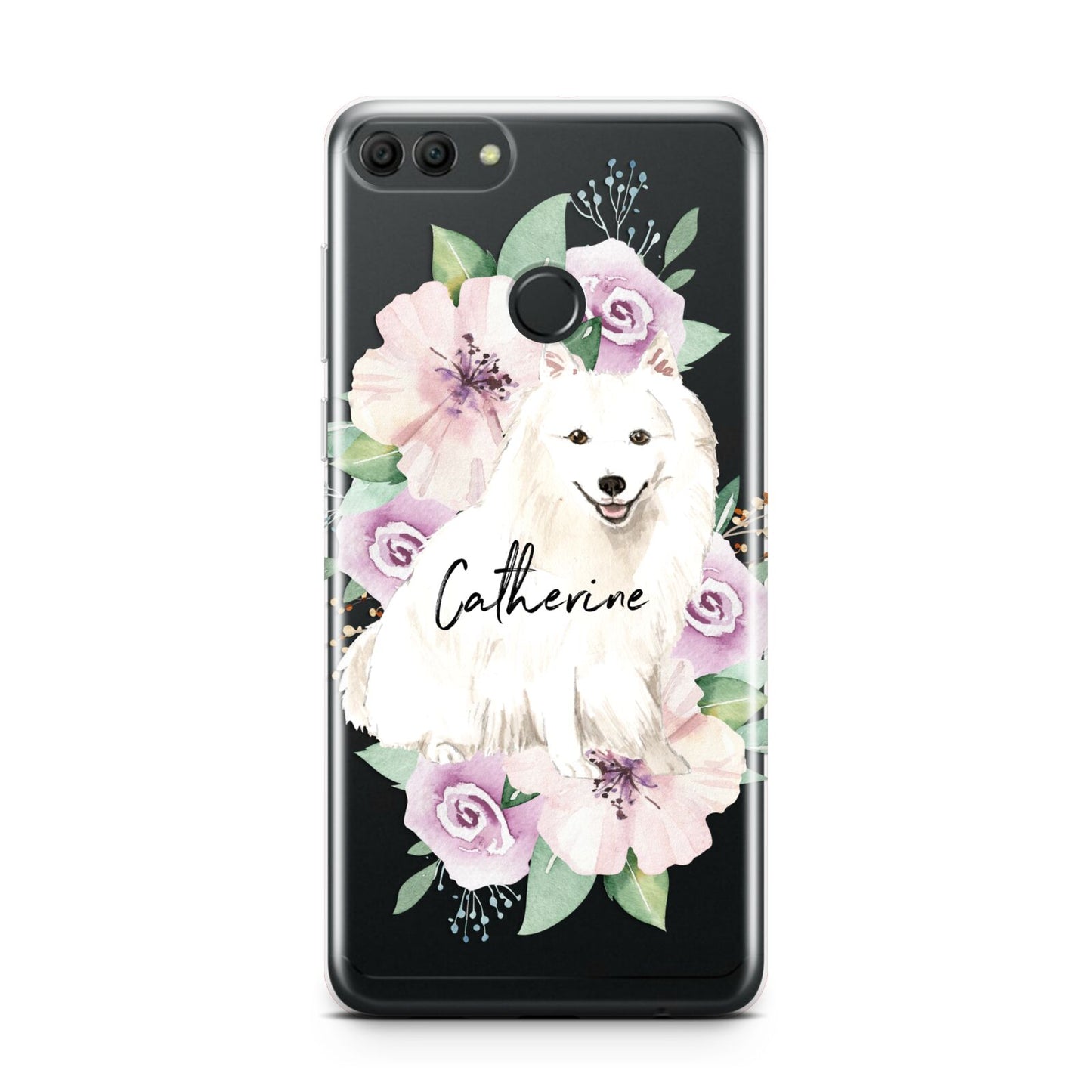 Personalised Japanese Spitz Huawei Y9 2018