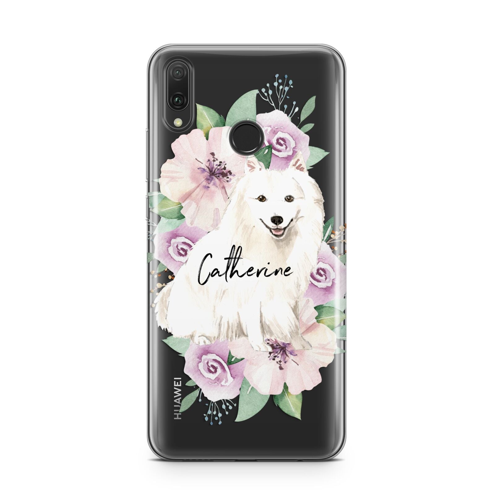 Personalised Japanese Spitz Huawei Y9 2019