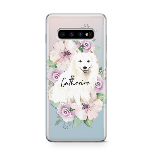 Personalised Japanese Spitz Protective Samsung Galaxy Case