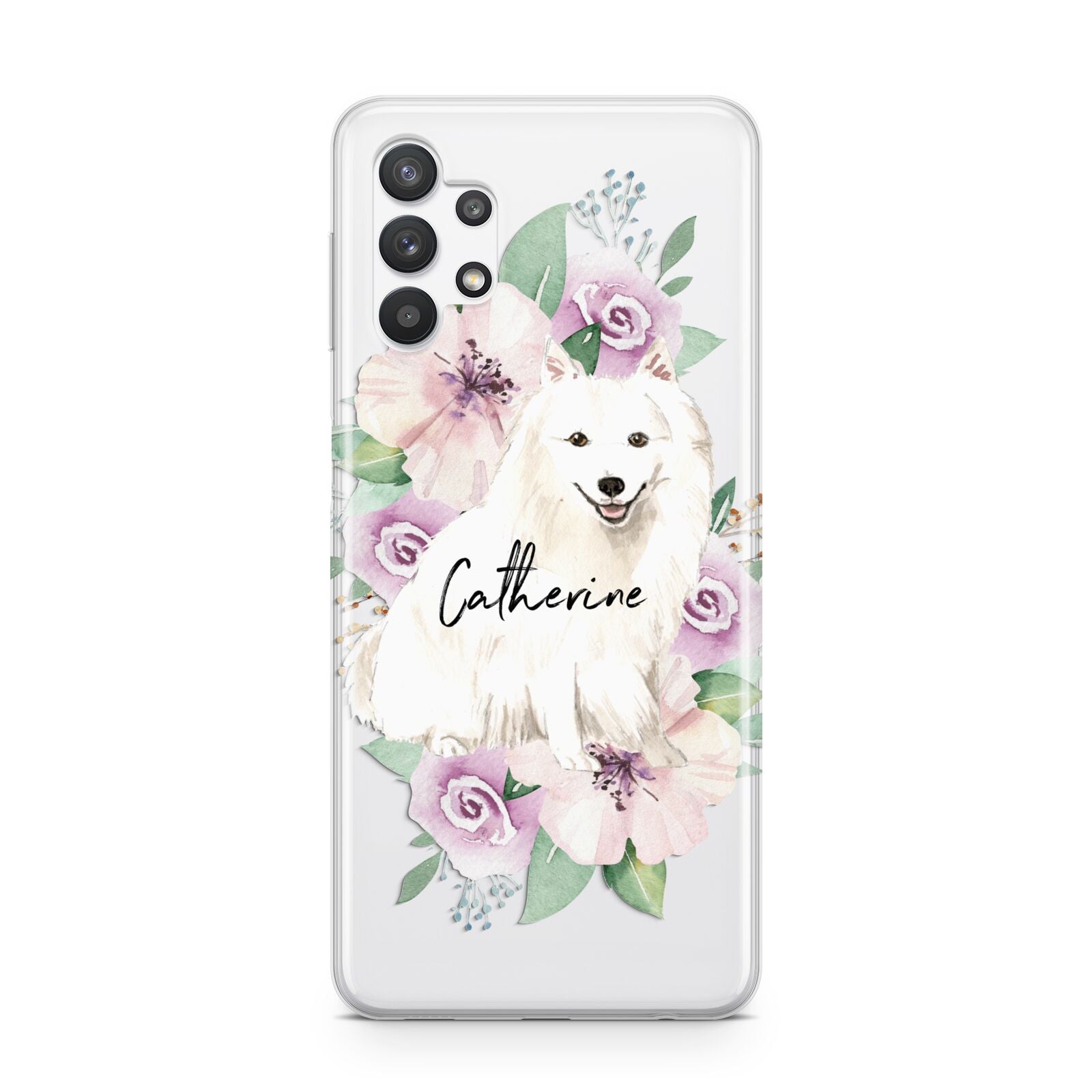 Personalised Japanese Spitz Samsung A32 5G Case