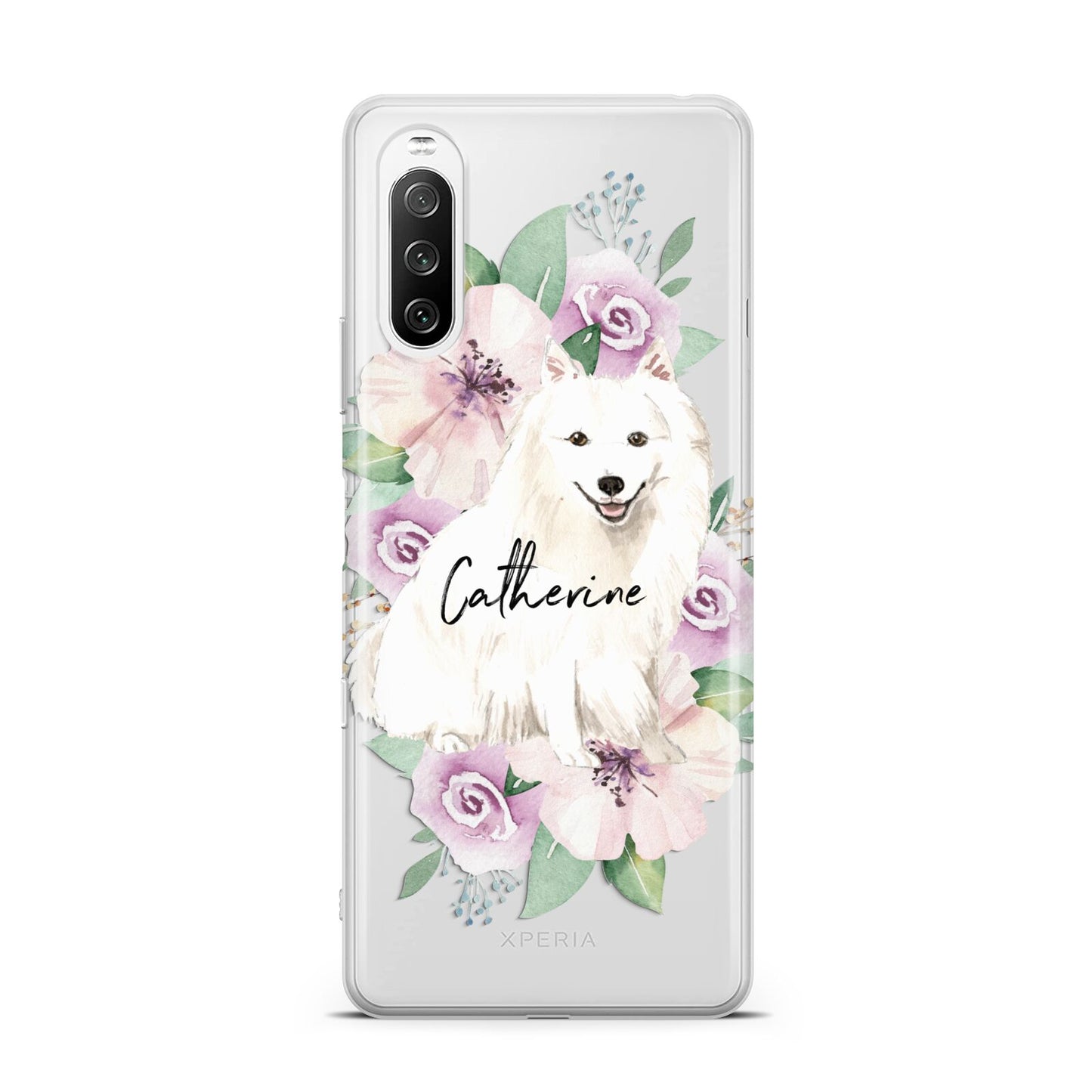 Personalised Japanese Spitz Sony Xperia 10 III Case