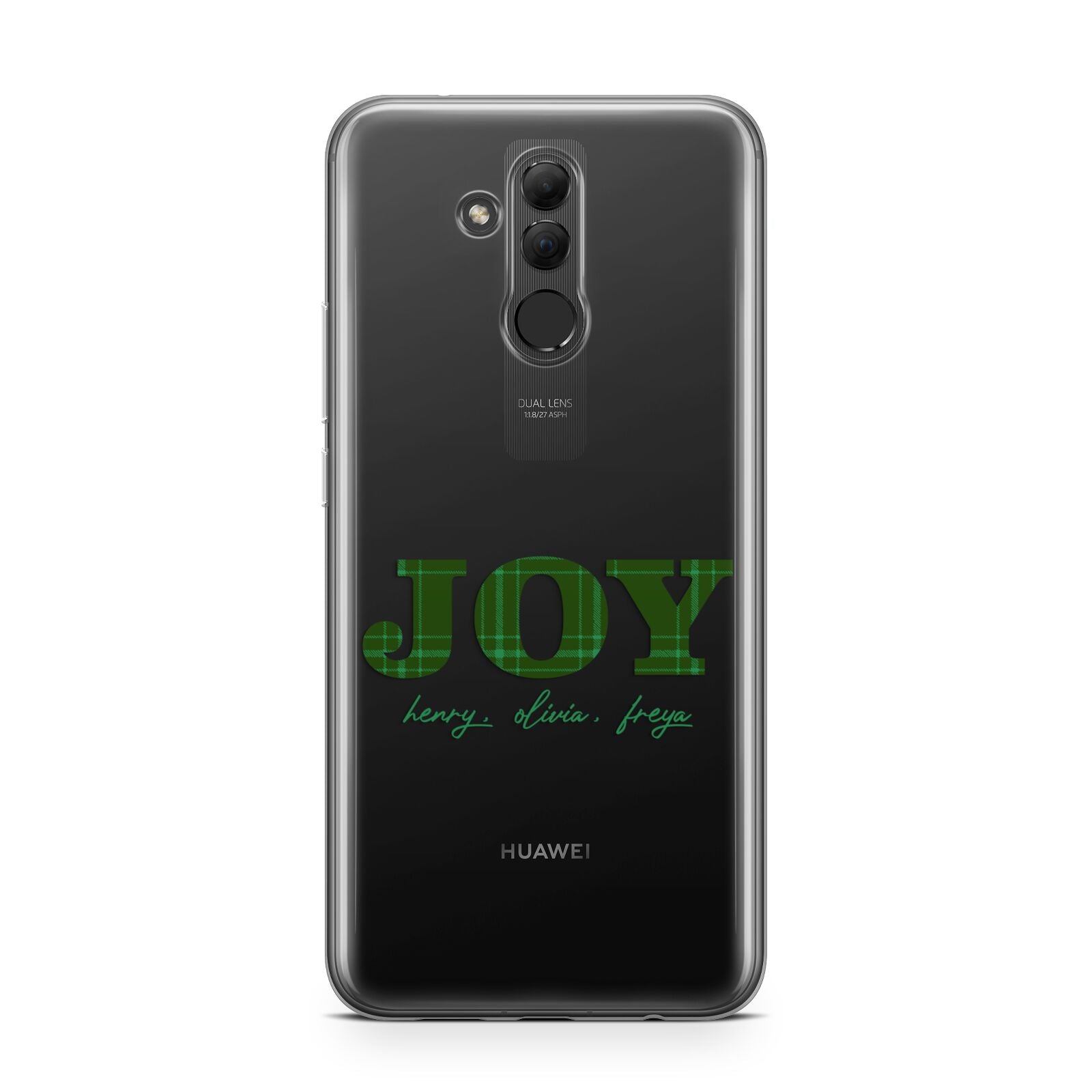 Personalised Joy Christmas Huawei Mate 20 Lite