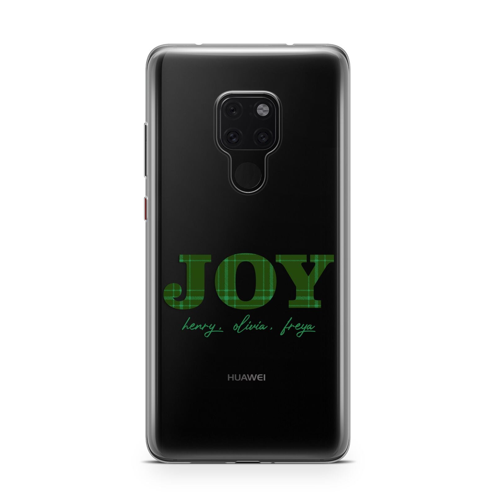 Personalised Joy Christmas Huawei Mate 20 Phone Case