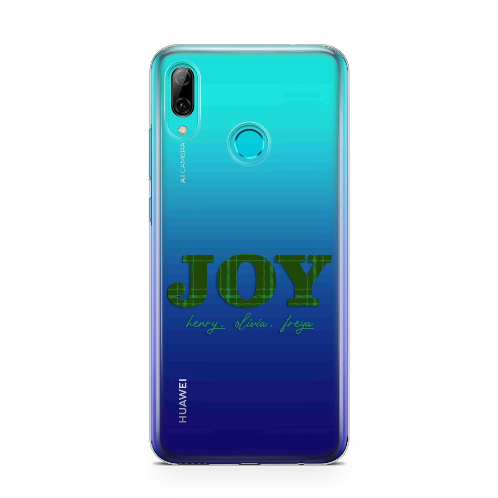 Personalised Joy Christmas Huawei P Smart 2019 Case