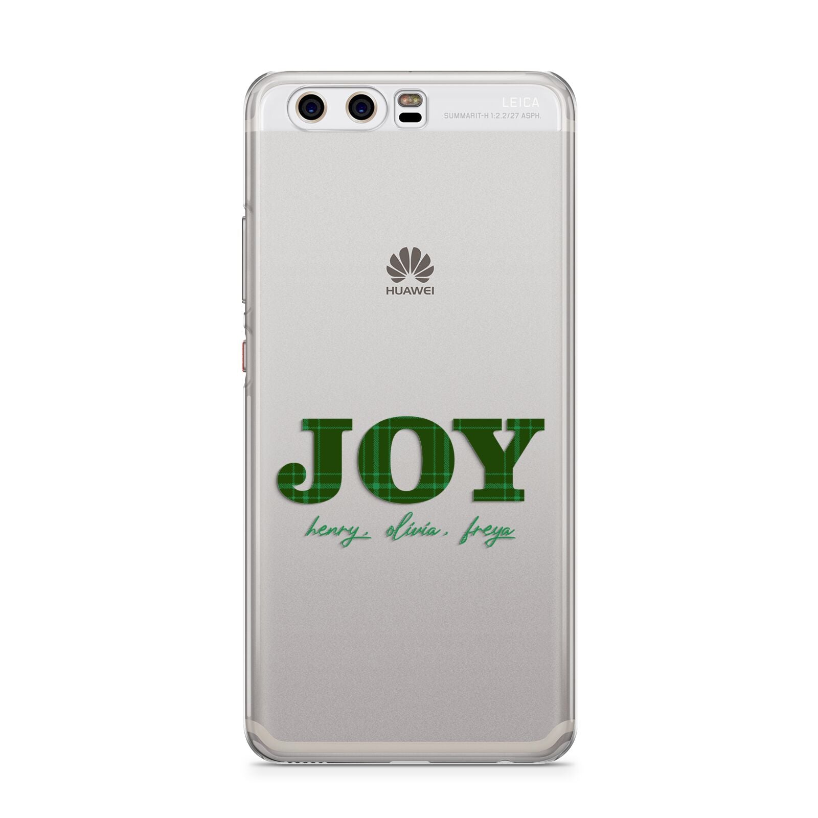 Personalised Joy Christmas Huawei P10 Phone Case