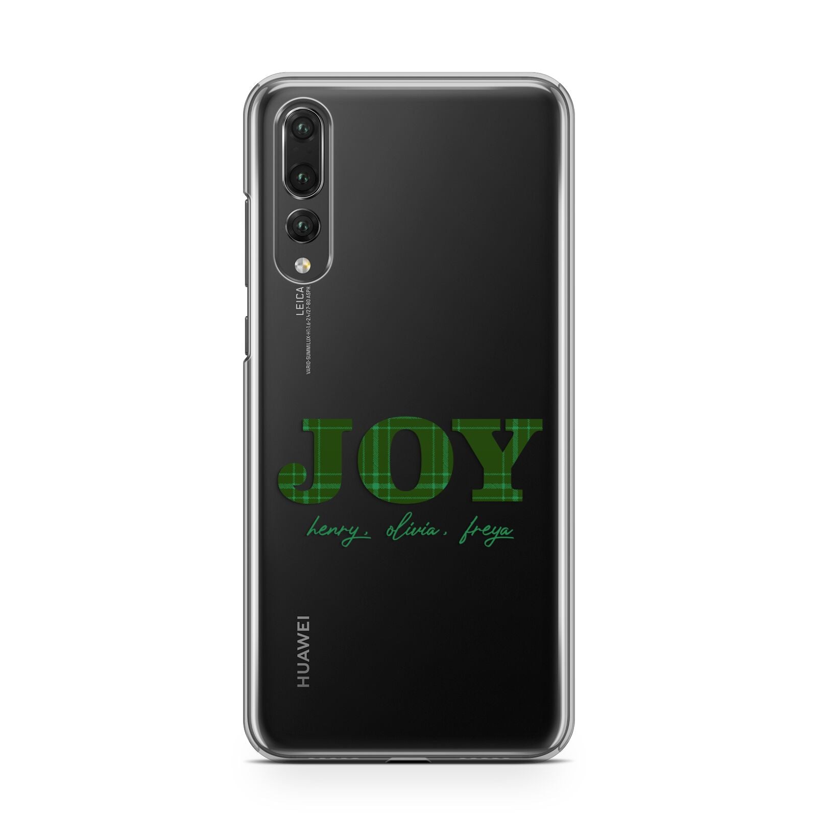 Personalised Joy Christmas Huawei P20 Pro Phone Case