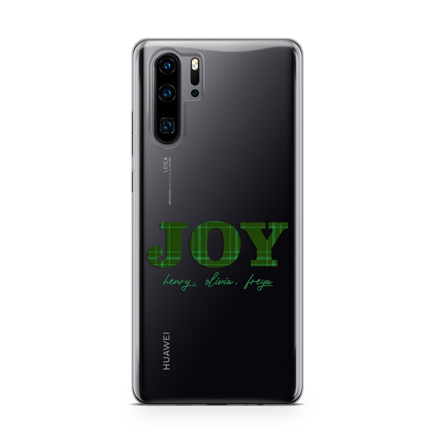 Personalised Joy Christmas Huawei P30 Pro Phone Case