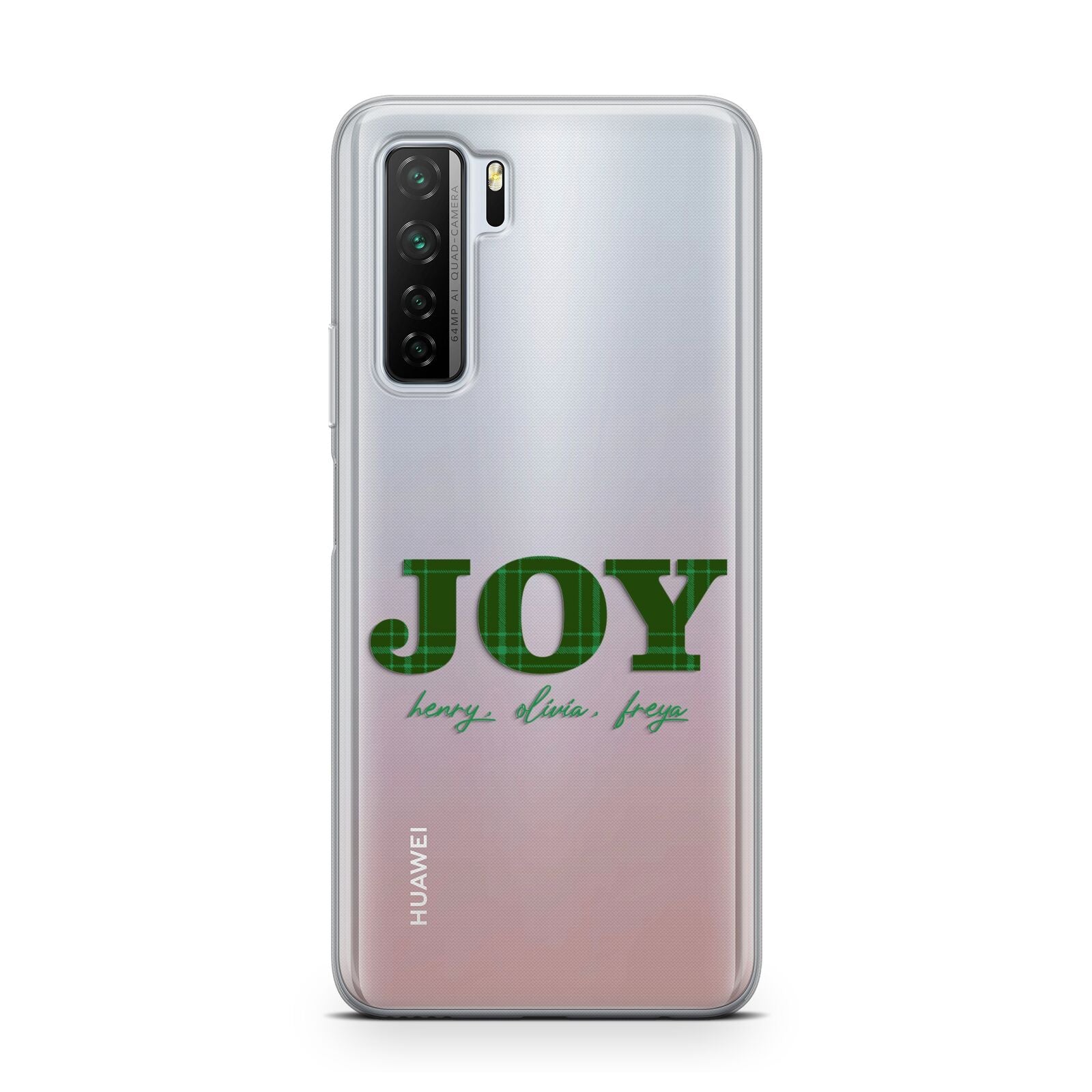 Personalised Joy Christmas Huawei P40 Lite 5G Phone Case