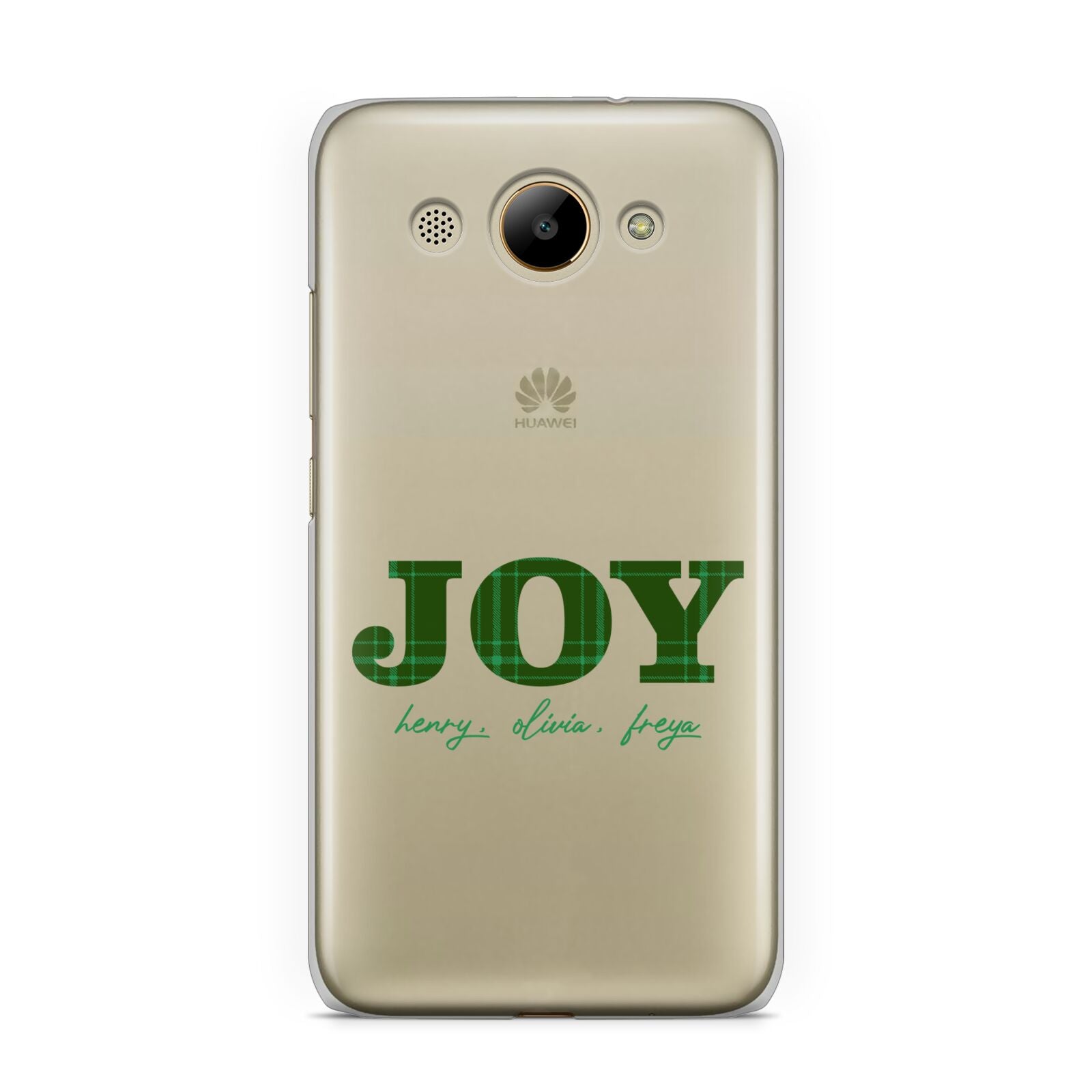 Personalised Joy Christmas Huawei Y3 2017