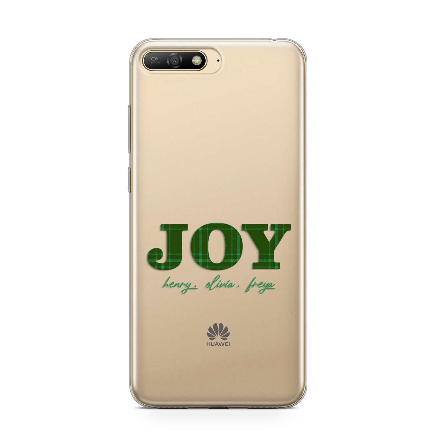 Personalised Joy Christmas Huawei Y6 2018