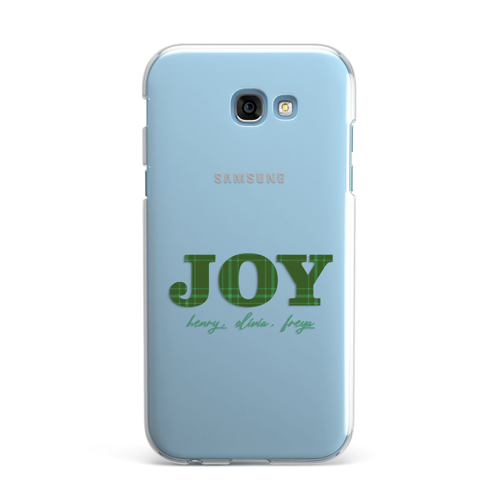 Personalised Joy Christmas Samsung Galaxy A7 2017 Case