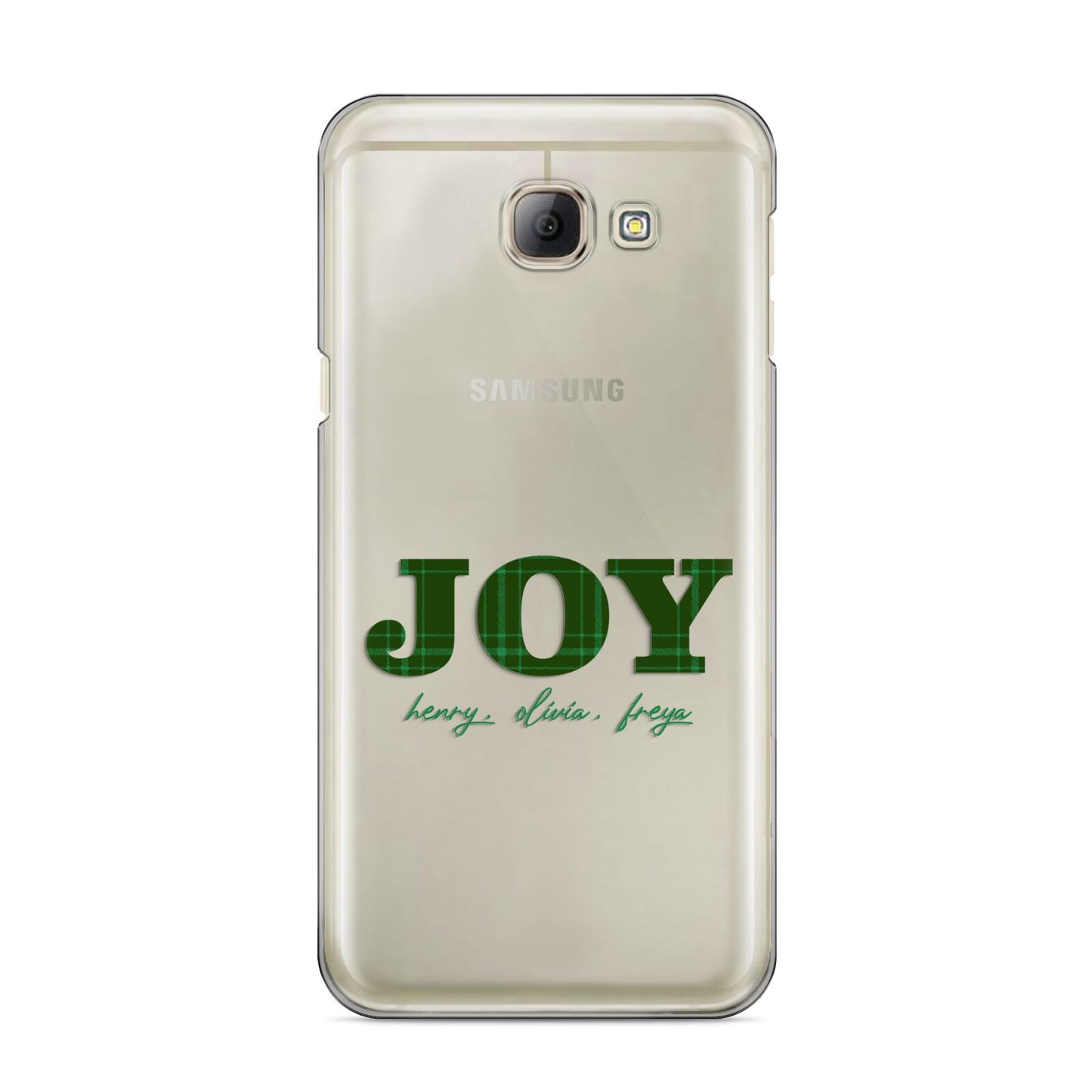 Personalised Joy Christmas Samsung Galaxy A8 2016 Case