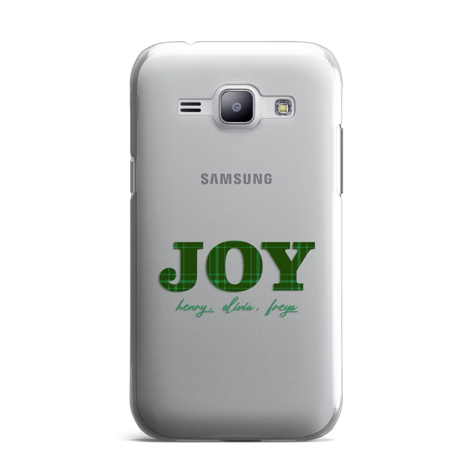 Personalised Joy Christmas Samsung Galaxy J1 2015 Case