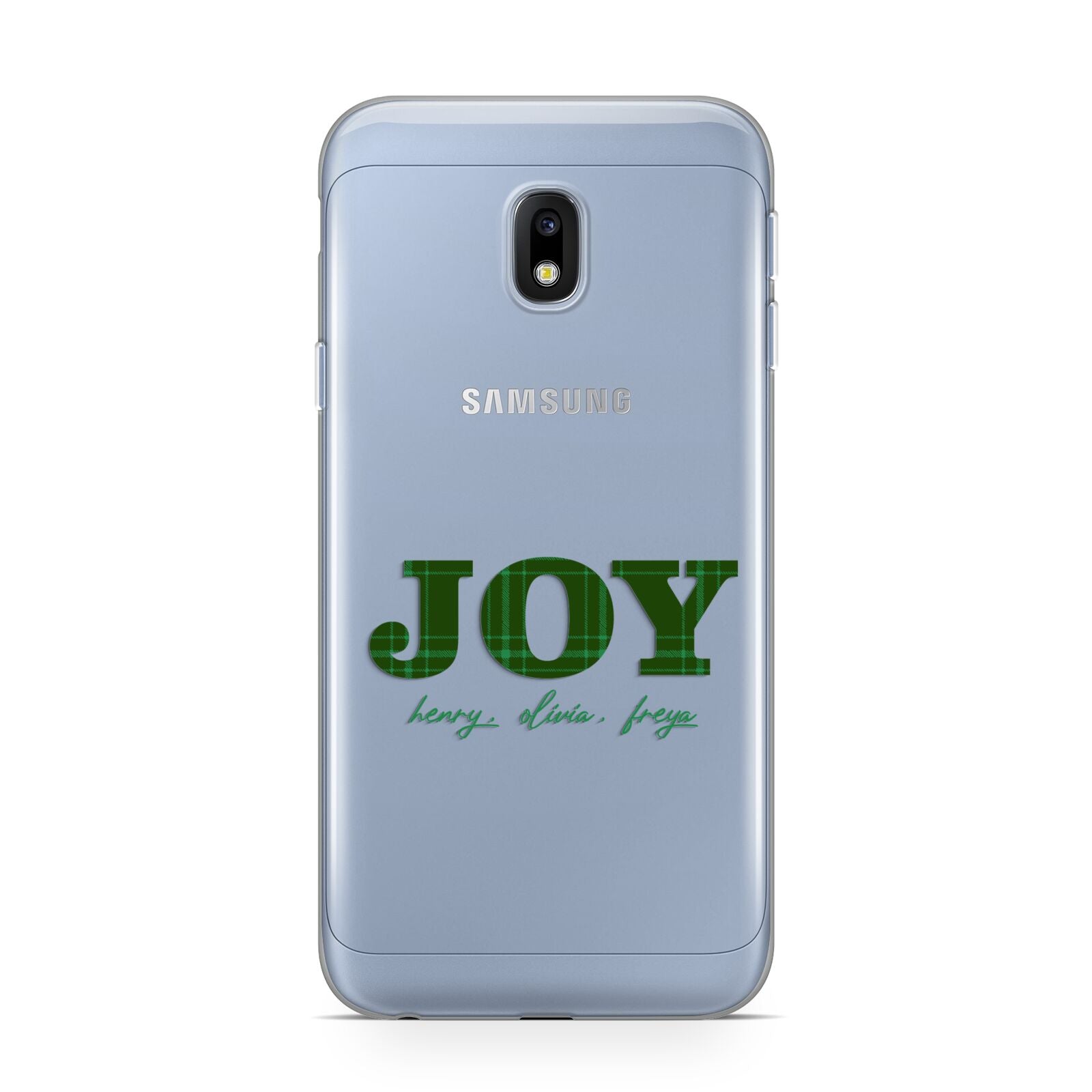 Personalised Joy Christmas Samsung Galaxy J3 2017 Case