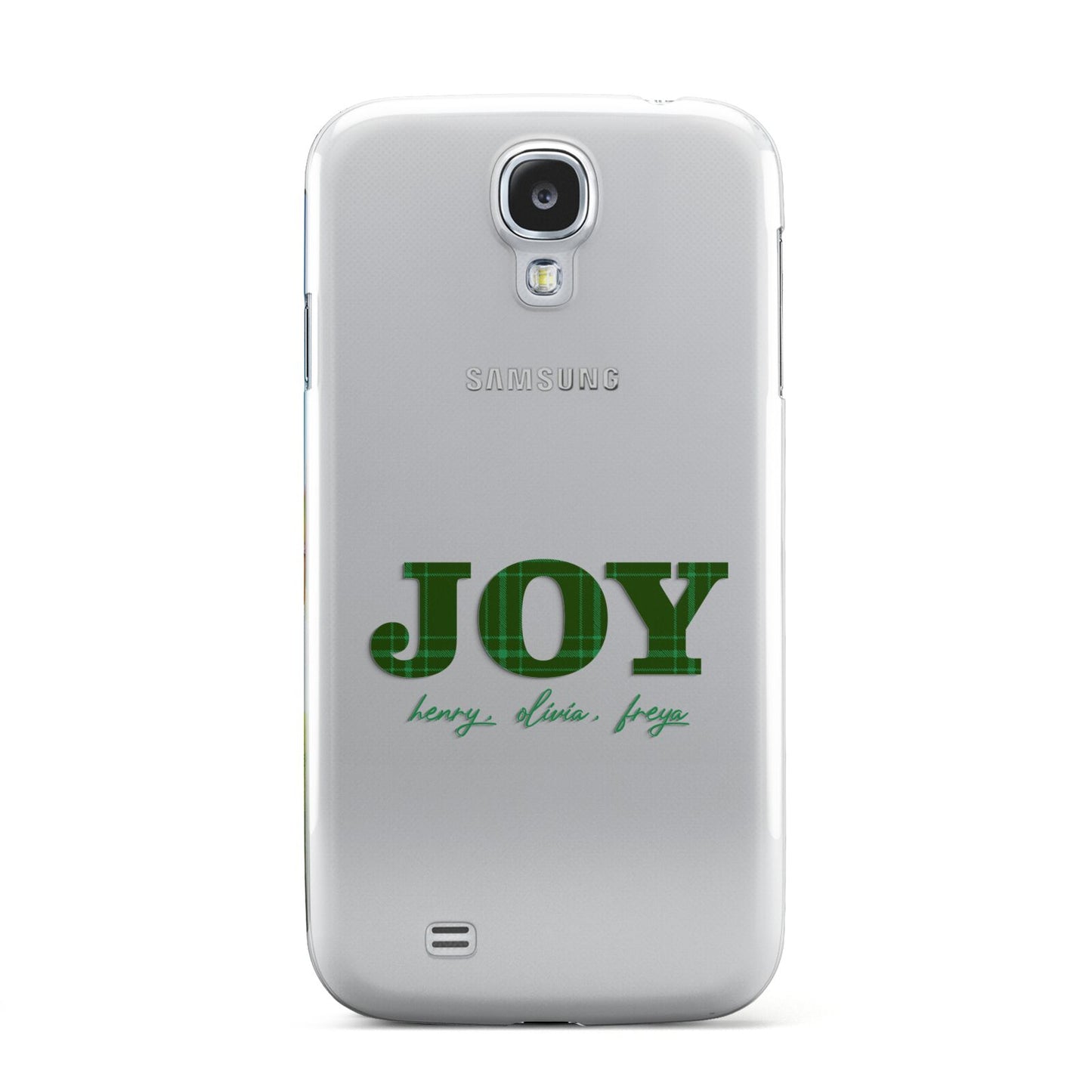 Personalised Joy Christmas Samsung Galaxy S4 Case