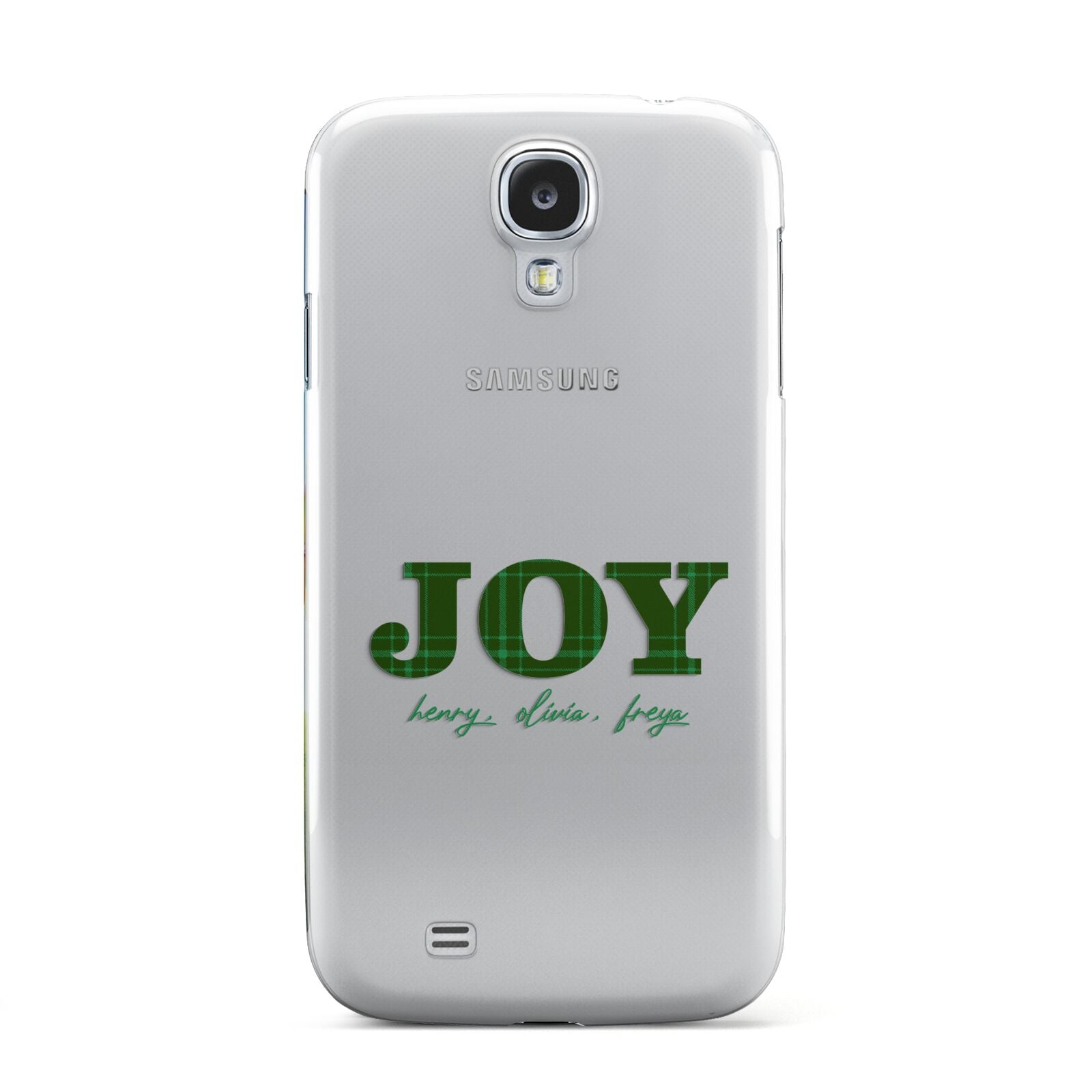 Personalised Joy Christmas Samsung Galaxy S4 Case