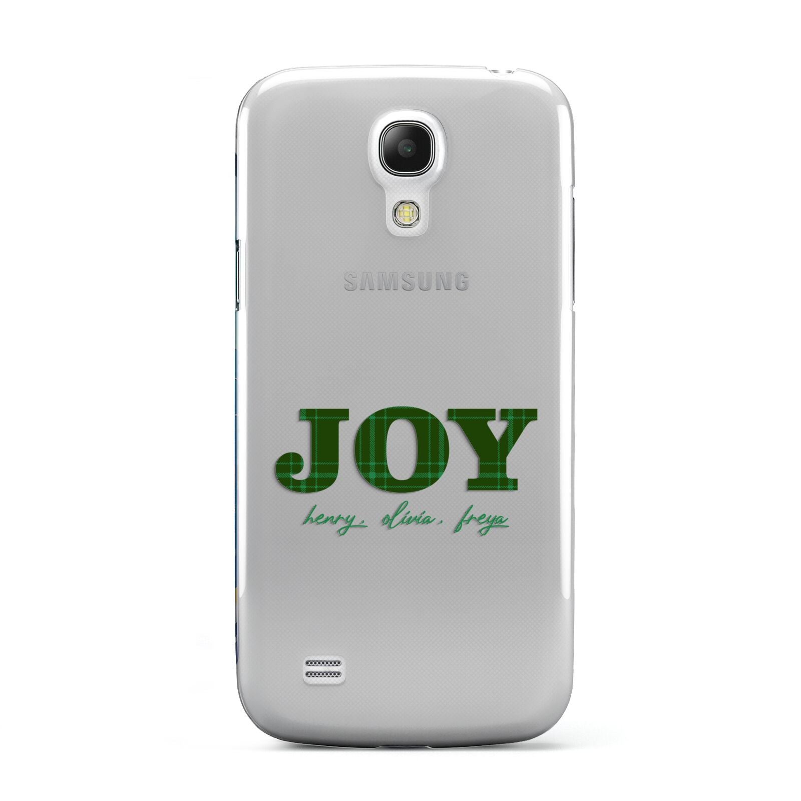 Personalised Joy Christmas Samsung Galaxy S4 Mini Case