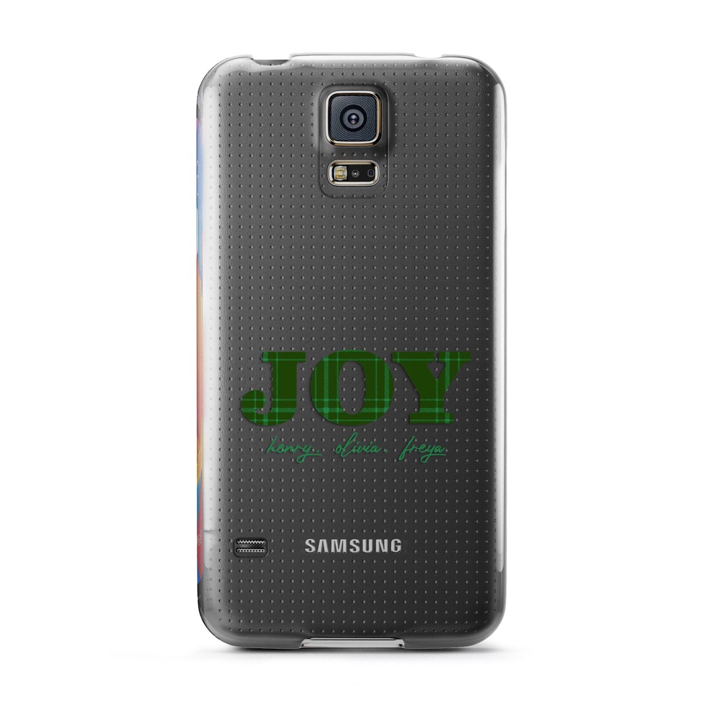 Personalised Joy Christmas Samsung Galaxy S5 Case