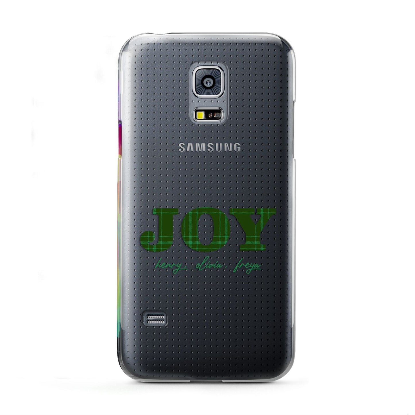 Personalised Joy Christmas Samsung Galaxy S5 Mini Case