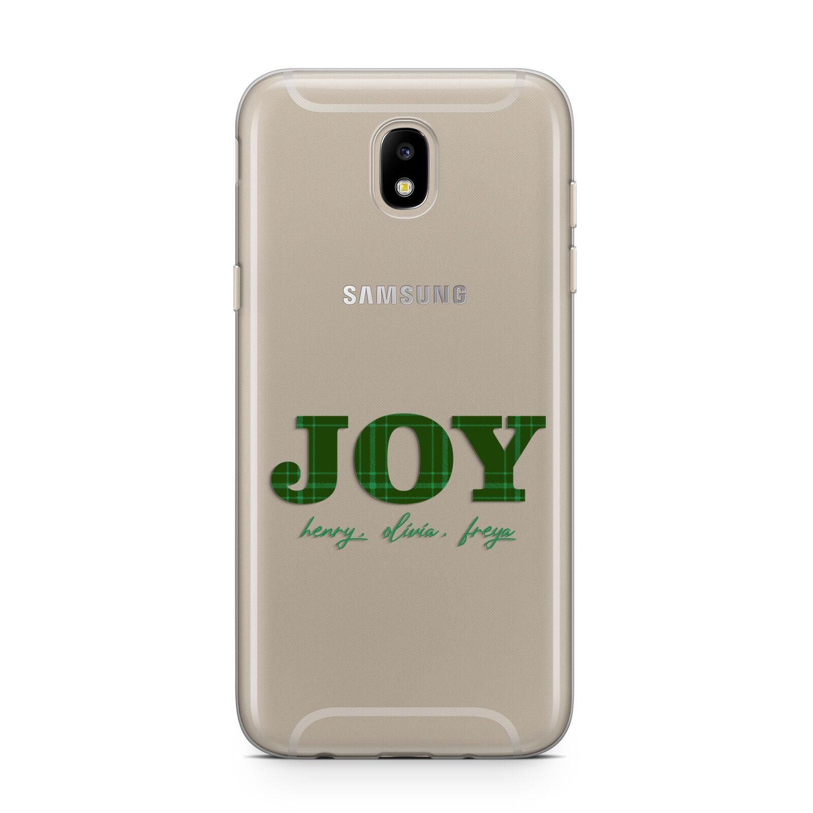 Personalised Joy Christmas Samsung J5 2017 Case