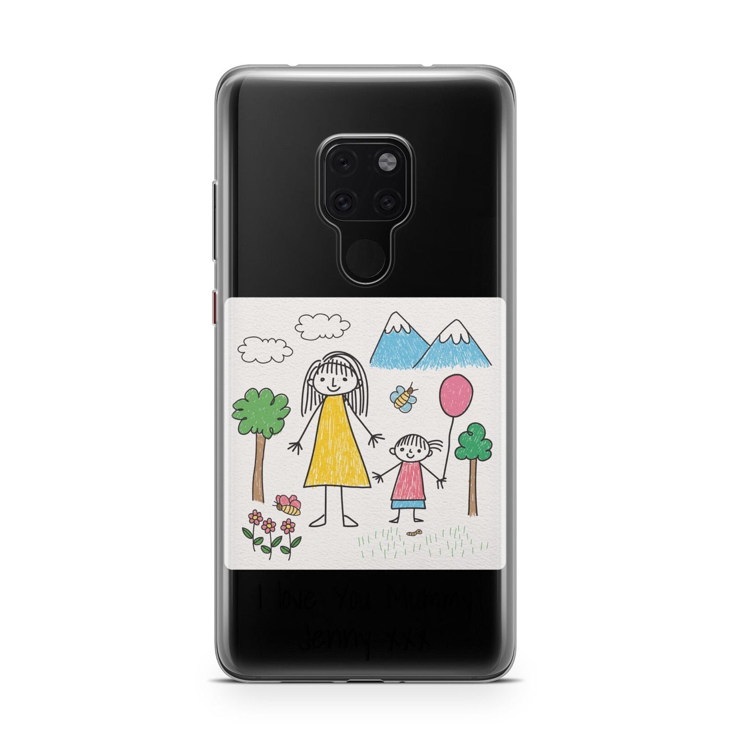 Personalised Kids Drawing Upload Huawei Mate 20 Phone Case