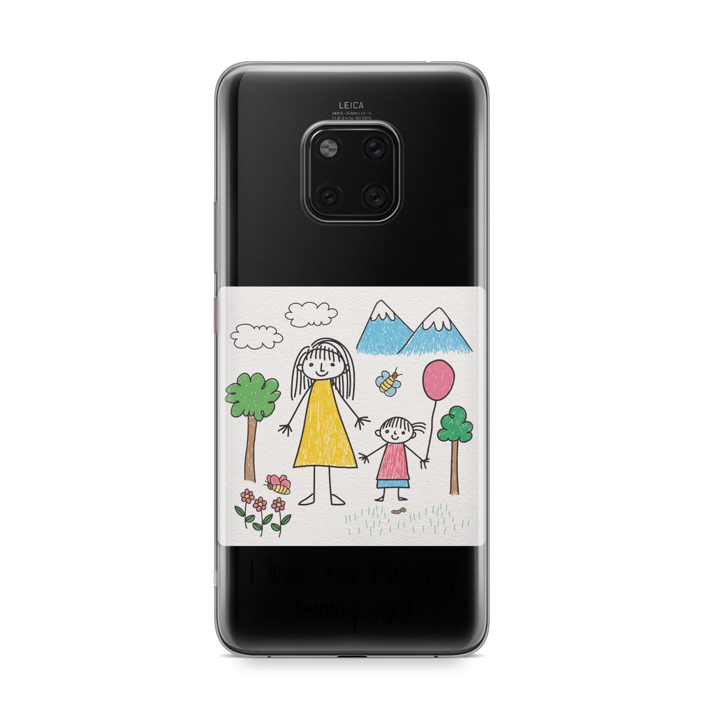 Personalised Kids Drawing Upload Huawei Mate 20 Pro Phone Case