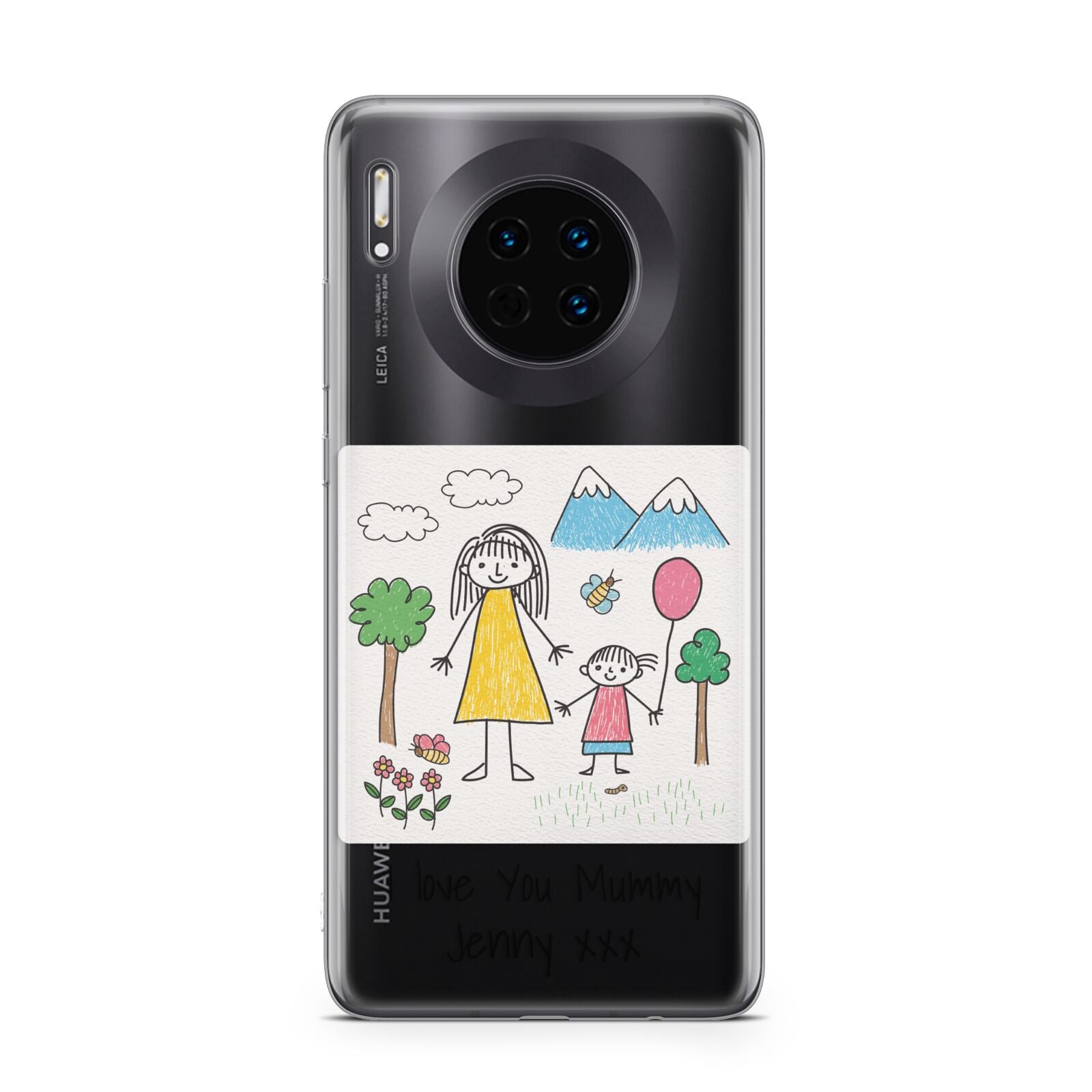 Personalised Kids Drawing Upload Huawei Mate 30