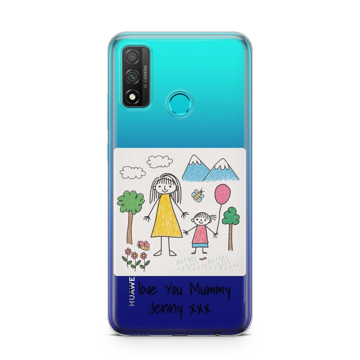 Personalised Kids Drawing Upload Huawei P Smart 2020