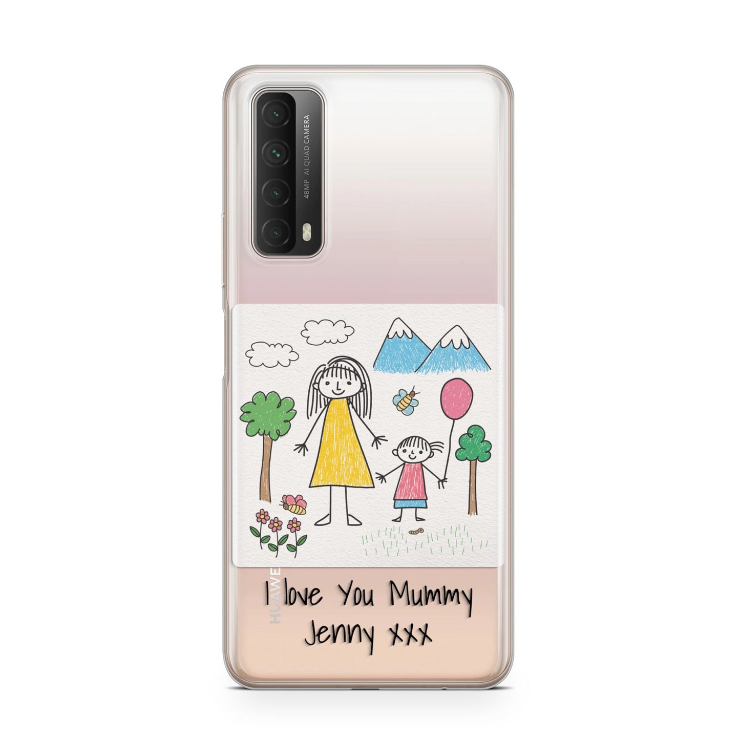 Personalised Kids Drawing Upload Huawei P Smart 2021