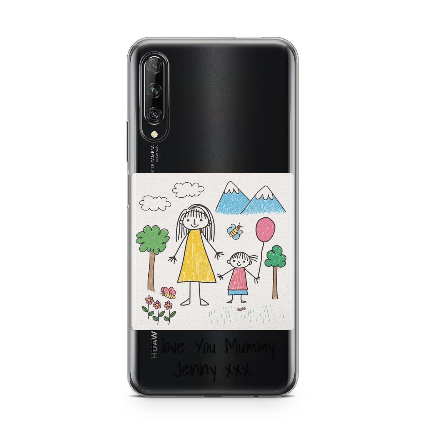 Personalised Kids Drawing Upload Huawei P Smart Pro 2019