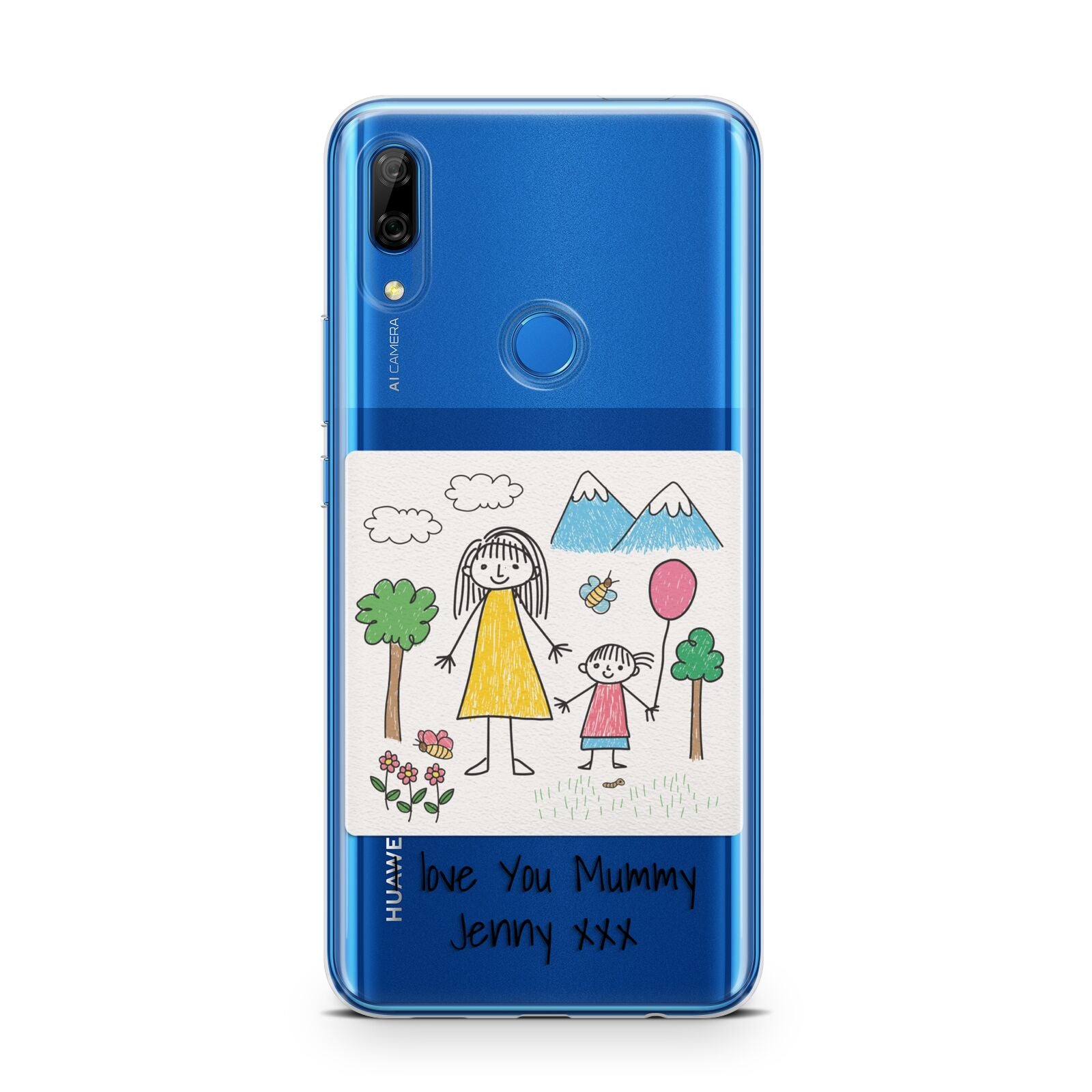 Personalised Kids Drawing Upload Huawei P Smart Z