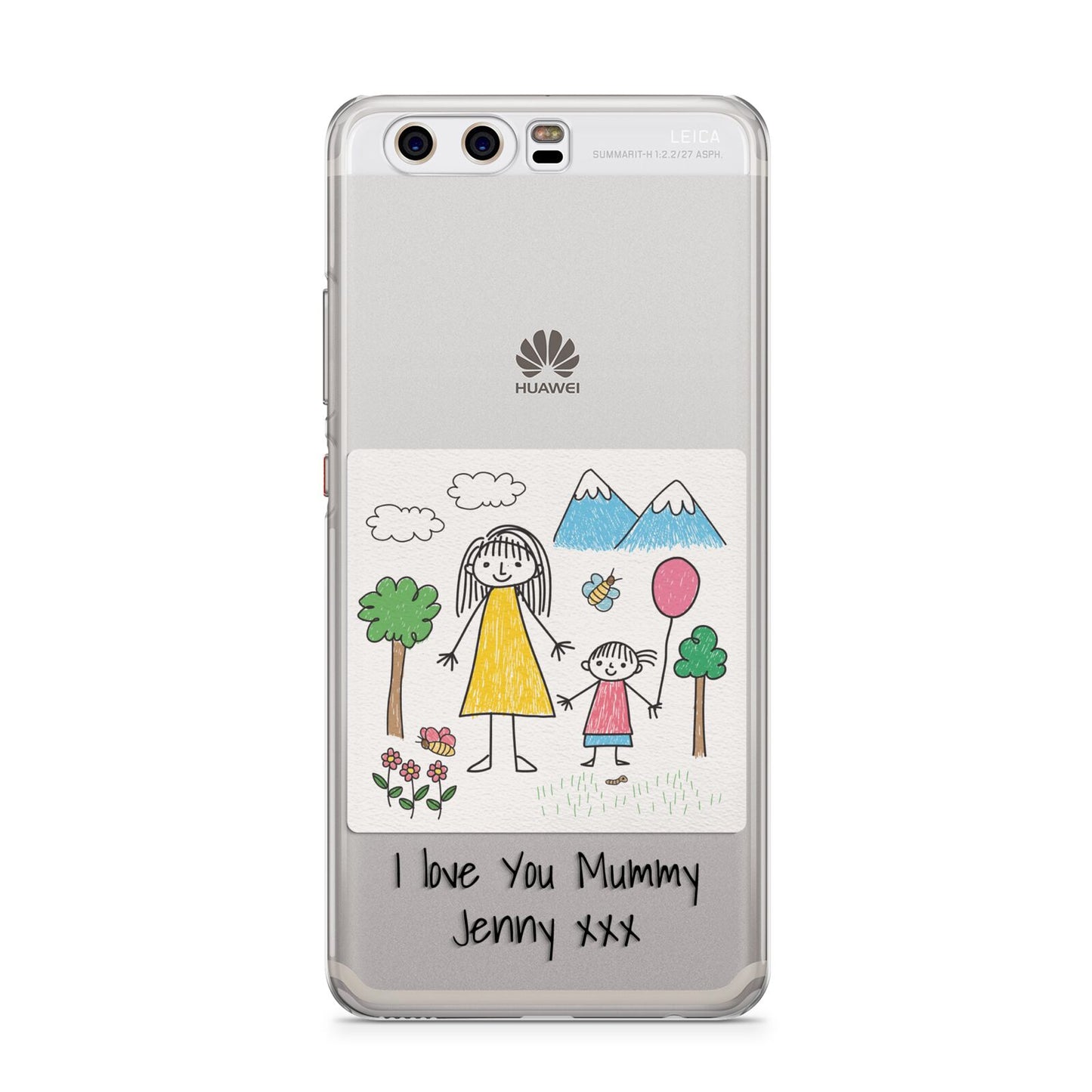 Personalised Kids Drawing Upload Huawei P10 Phone Case