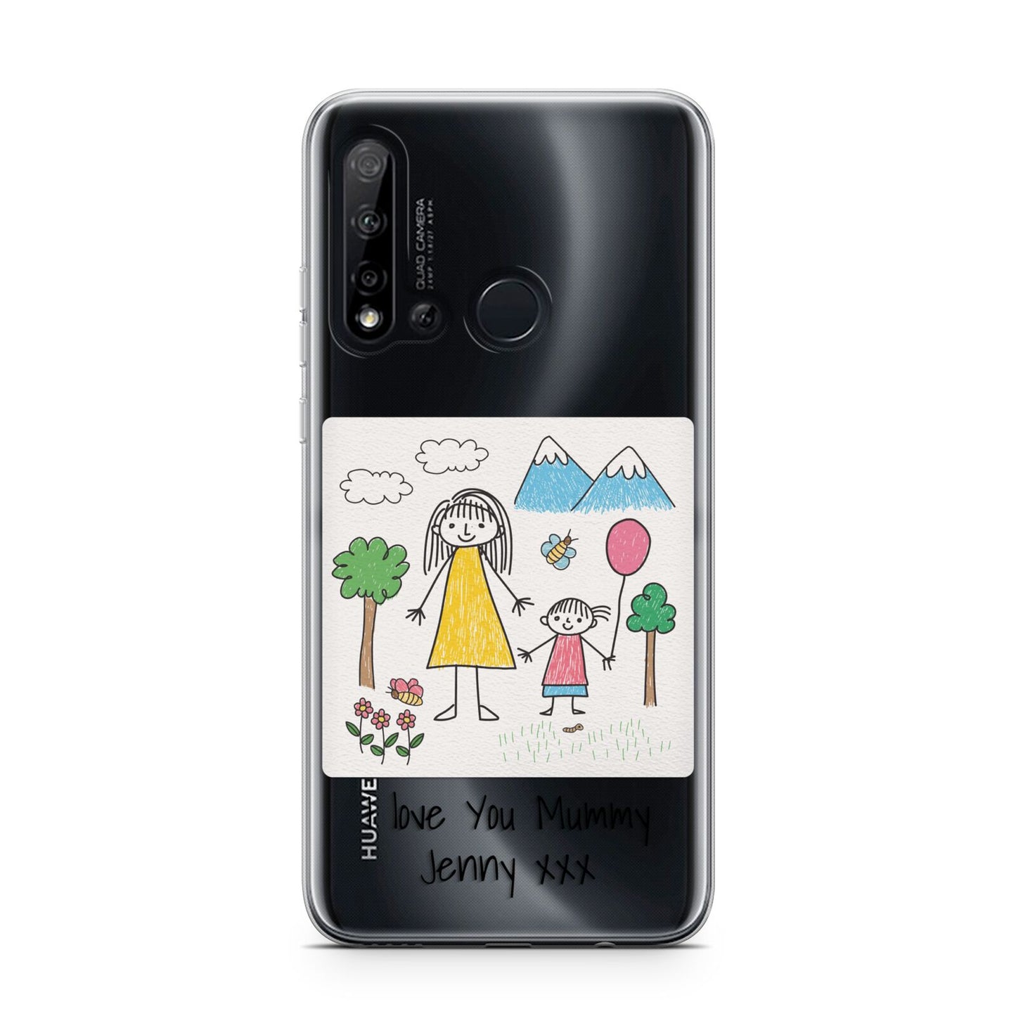 Personalised Kids Drawing Upload Huawei P20 Lite 5G Phone Case